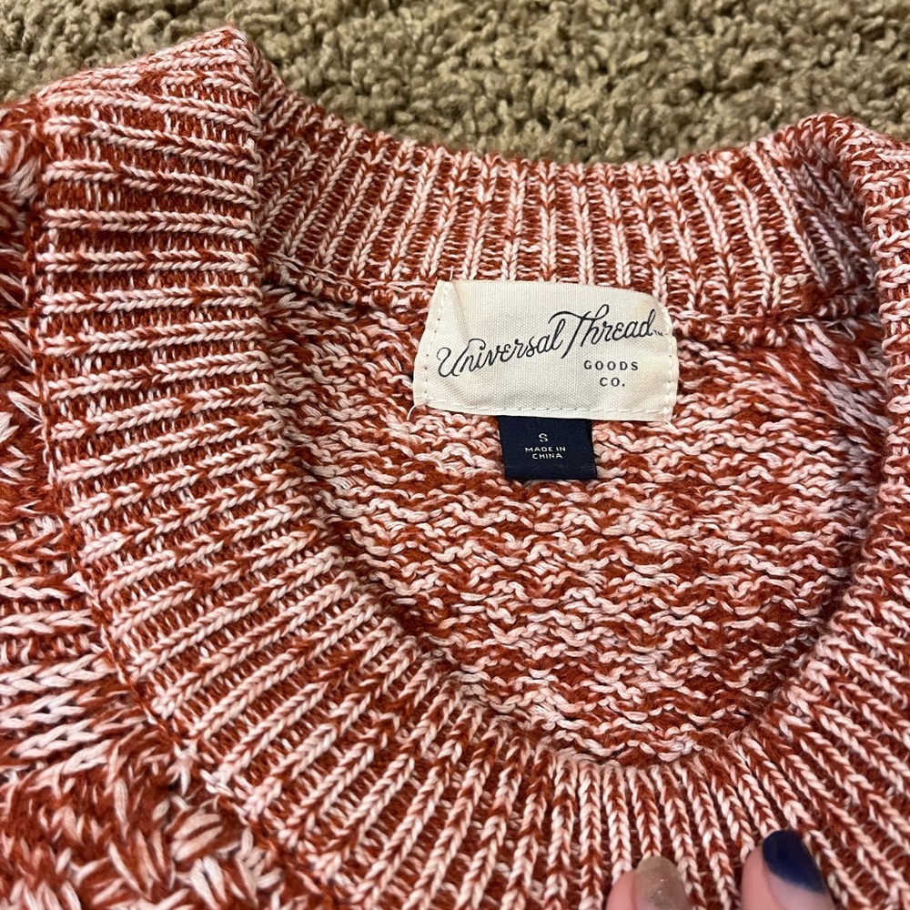 High quality red sweater